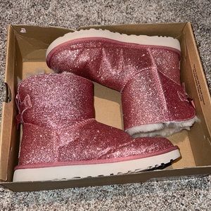 Pink Sparkly UGGs